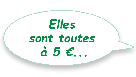 Elles sont à 5€